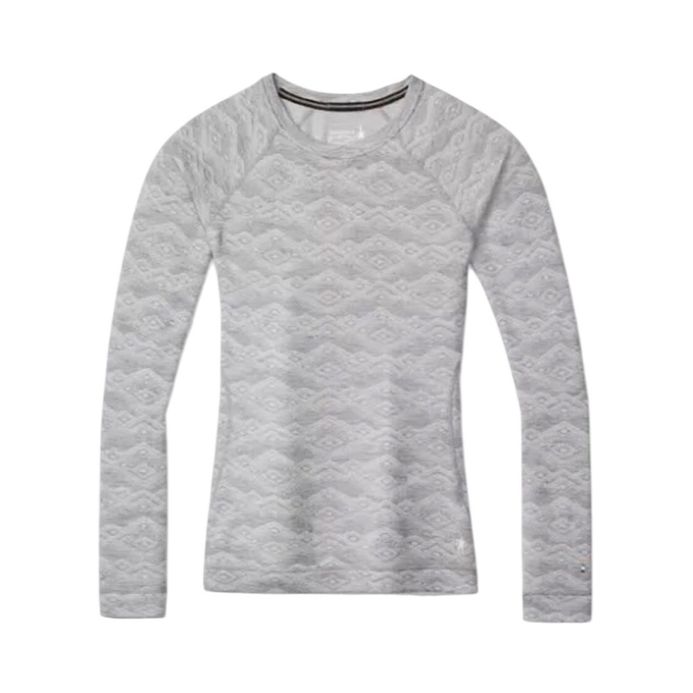 Smartwool Merino 250 Base Layer Geometric Pattern Crew Women's Large SW0NP226